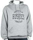 Soffe University of Connecticut Oxford Hoodie with Print Logo