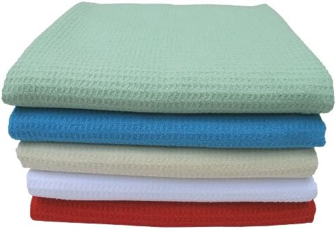 Sinland Oversized Microfiber Waffle Weave Travel Sports Towels