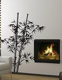 Vinyl Wall Art Decal Sticker Asian Decor Chinese Bamboo Tree 7ft BIG #332