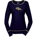 NFL Denver Broncos Women's Bling Diva Long Sleeve T-Shirt