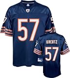 Olin Kreutz Chicago Bears Navy NFL Replica Jersey