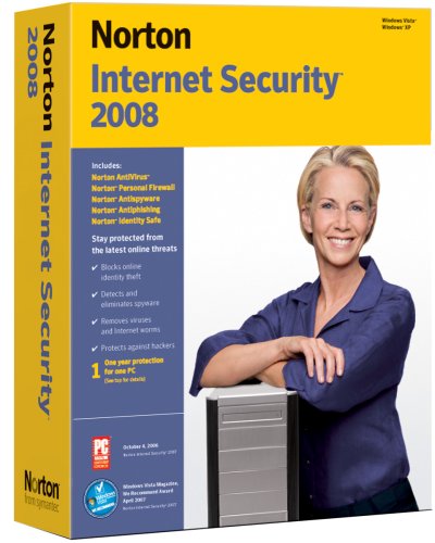 Norton Internet Security 2008 1 User, Upgrade Edition (PC)