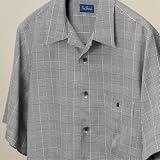 Silk Glen Plaid Short Sleeve Camp Shirt