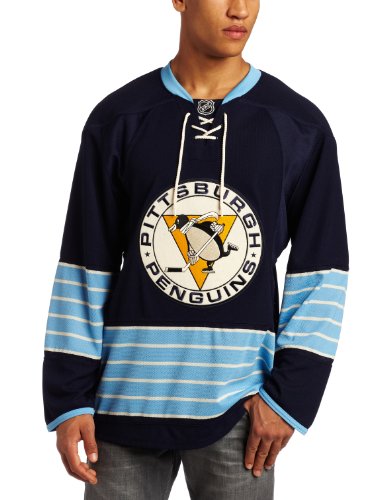 NHL Men's Pittsburgh Penguins Authentic Jersey - 7231A5P4Ahjppe (Navy, 46)