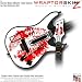 Big Kiss Red on White WraptorSkinz Skin fits Guitar Hero World Tour Guitar for Nintendo Wii (GUITAR NOT INCLUDED)
