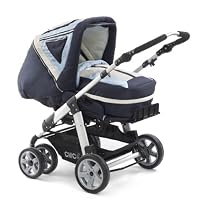 Chic 4 Baby 121 58 - Alu-Kombi-Kinderwagen Enya XL, soft blue