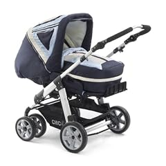 Chic 4 Baby 121 58 - Alu-Kombi-Kinderwagen Enya XL, soft blue