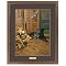 Bountiful Day Black Labrador Retriever Framed Art