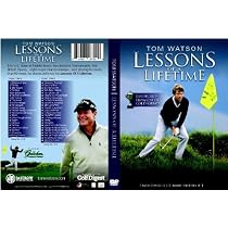 Tom Watson "Lessons of a Lifetime" 2 - disc DVD Set
