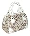 Versace Tan & White Handbag