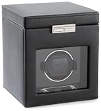 Wolf Designs 457156 Module 27 Roadster Single Watch Winder with Cover and Storage on sale