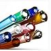 Devardi Glass 1 lb Bi-Color COE 104 Glass Rods, Lampwork, Beadmaking