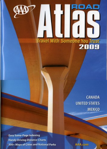 City Travel Guides Discounted  Books : AAA Road Atlas 2009 (Aaa North American Road Atlas)
