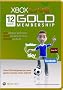 Xbox LIVE Gold 12-Month Membership Card (Xbox 360)