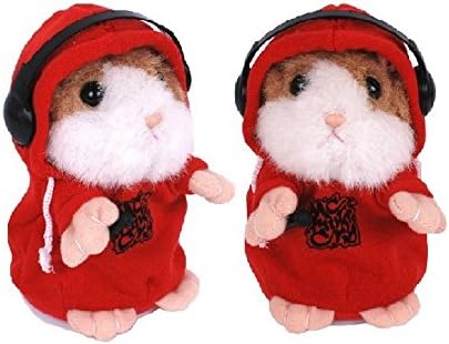 US Compass Toys Agency Copy Mouse - Repeating Toy - Talking Toy red