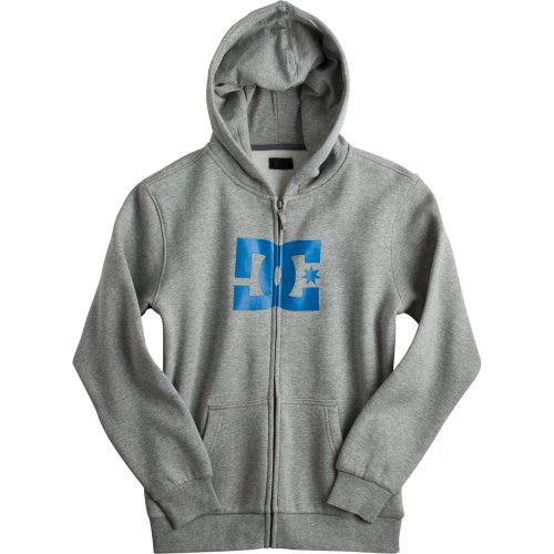 DC Shoes Jungen Hoodie Star Full Zip, heather grey, 188 (XL), D073260024 Preisvergleich