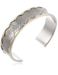 House of Harlow 1960 Metal Plated Wavelength Cuff Bracelet, 2.25"