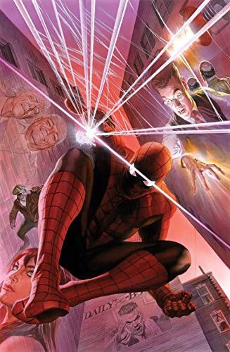 Marvel Amazing Spider-Man #1 Cover By Alex Ross 75th Anniversary 24"x36" Printed Poster (Frameless)