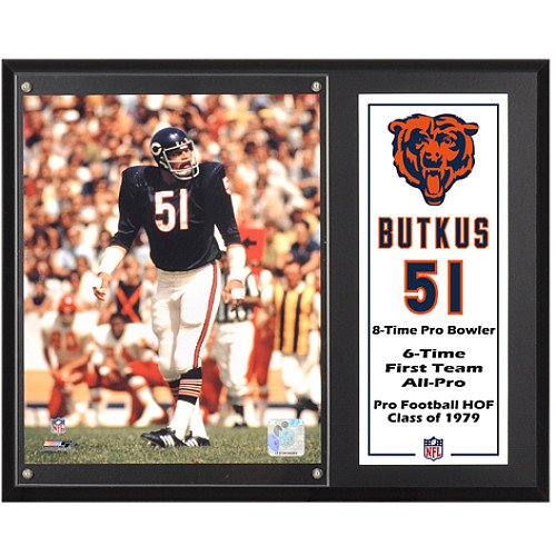 Mounted Memories Chicago Bears 12x15 Autographed Sublimated Plaque