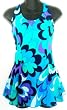 Marsol Missy 1PC Skirted Swimsuit in Turq Multi Sizes 36(10) - 40(14)