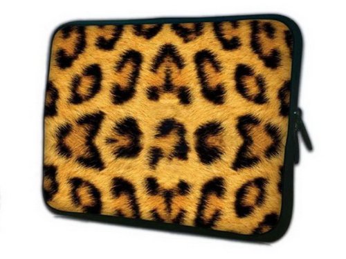 EOZY 1Pc Sacoche Tablette Housse En Néoprène 5Plusieurs Pouces Notebook IPad Peau Léopard