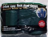 World of Golf Deluxe Long Neck Head Covers 3 Pack Dark Green/black
