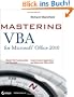Mastering VBA for Office 2010