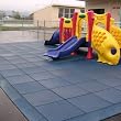 Eco-Safety Playground Surfacing 2.5" x 20" x 20" Interlocking Flooring - 1 Tile