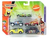 Jimmy Neutron, The Fairy Odd Parents, and SpongeBob Squarepants Nickelodeon Matchbox 5 Packs Cars Jimmy Neutron, The Fairy Odd Parents, and SpongeBob Squarepants Nickelodeon Matchbox 5 Packs Cars