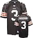 Men`s Cleveland Browns #3 Derek Anderson Team Replica Jersey - L