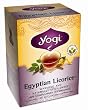 Yogi Egyptian Licorice, Herbal Tea Supplement, 16-Count Tea Bags (Pack of 6)