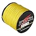 Spectra 100%Pe Braided Fishing Line 6-300Lb Test Yellow 100m-2000m