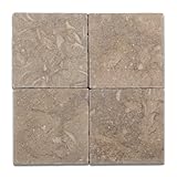 Seagrass / Rustic Green Limestone 6 X 6 Tumbled Field Tile - Box of 5 sq. ft.