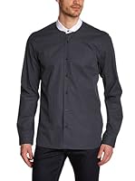 Atelier Privé Camisa Hombre (Azul Noche / Antracita)