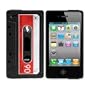 Silicone Cassette Tape Case / Skin / Cover for iPhone 4