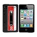 SANOXY Silicone Cassette Tape Case / Skin / Cover for iPhone 4