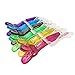 Croc Clips Plastic Alligator Hair Clips - Great for Hair Dressing and Salons! Set of 6 Sectioning Colored Crocodile Clips