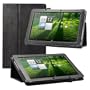 Navitech Schwarze Slimline Bycast Leder Flip Trage Tasche mit verstellbarem St�nder f�r das Acer Aspire Iconia Tab A700 Olympische Edition 10,1 Zoll 32 GB Android 4.0 Ive Cream Sandwich