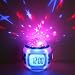 ECOMGEAR(TM)Music Starry Star Sky Projection Alarm Clock Calendar Thermometer