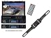 Pyle Full DVD/Camera Package for Car/Truck/SUV - PLTS77DU 7-Inch Single-DIN In-Dash Motorized TFT/LCD Touchscreen Monitor Receiver with DVD/CD/MP3/MP4/USB/SD/AM-FM/RDS + PLCM10 License Plate Mount Rear View camera with Night Vision