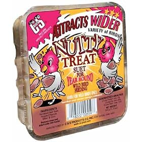 C. and S. Prod. 12559 Nutty Suet Cake Treat by C&S