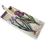 Iris Design Long Fireplace Matches - 6 Inches Long, Pack of 3