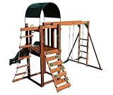 Woodlawn Bearcreek Bungalow Playground Swing Set 4wb7000wn
