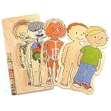 Boy Five Layer Body Puzzle by Beleduc