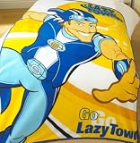 Lazy Town Fleece Blanket, Multi, 130 x 180 Cm