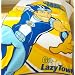 Lazy Town Fleece Blanket, Multi, 130 x 180 Cm