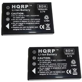 HQRP Two Batteries for Kodak EasyShare P850, P880, Z730, Z7590, Z760 Digital Camera Replacement