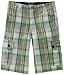 ecko unltd. Boys 8-20 Plaid 5 Short, Gray, 14