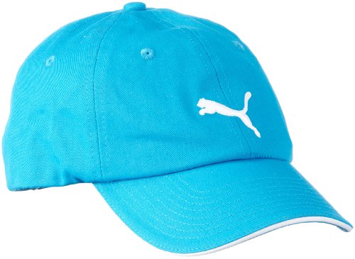 PUMA Kinder Kappe Cat, blue danube-white, One size, 841259 17