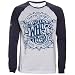 Washington Redskins Tee Shirts : Reebok Super Bowl XLIV White-Navy Blue Fillmore The Who Premium Long Sleeve Raglan Tee Shirts